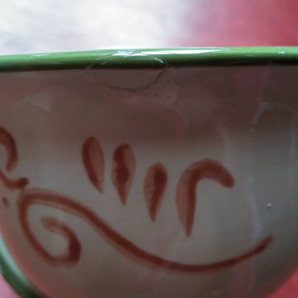 Ceramic Fruit Pattern Dipping Bowls - Picture 6 of 8